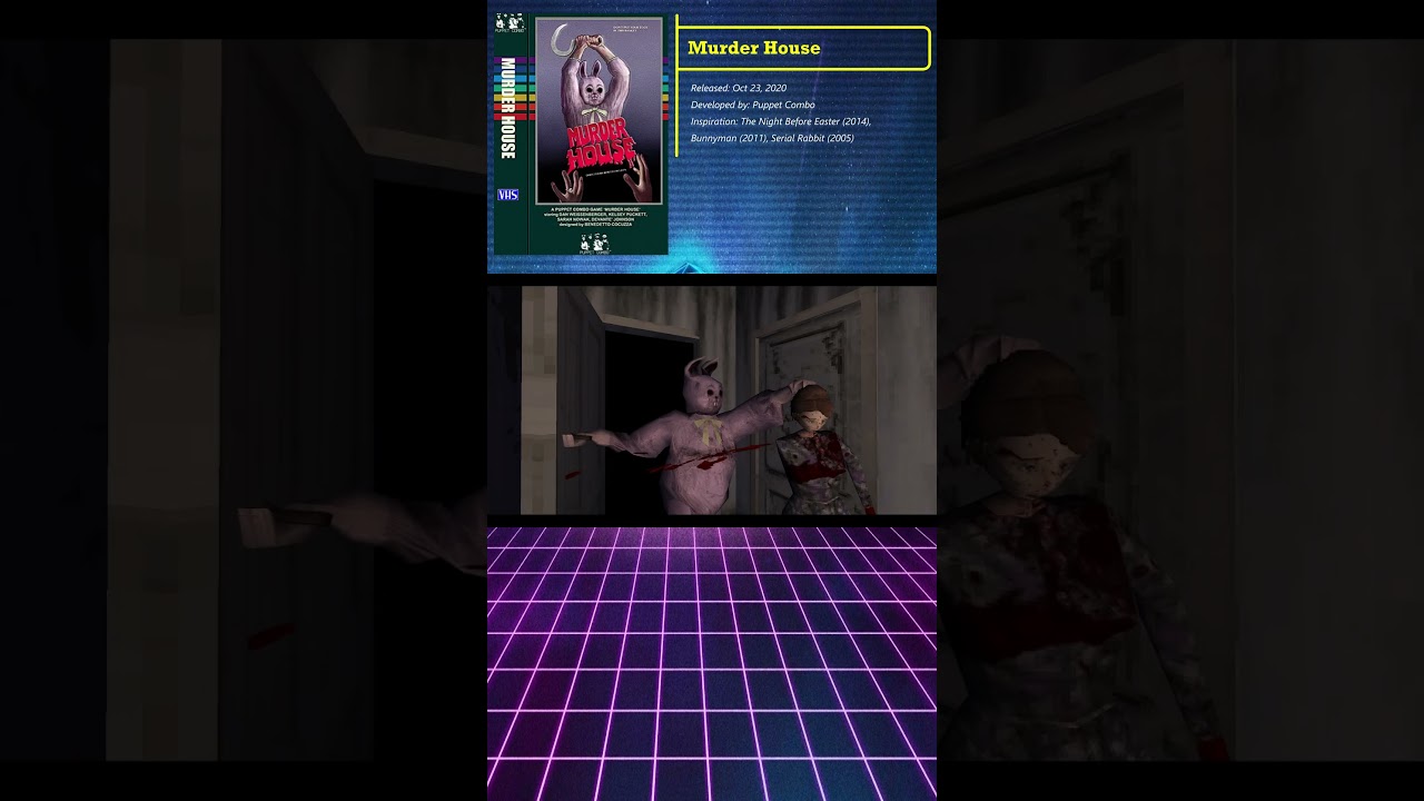 Обзор Murder House | Мини-обзор | Puppet Combo #gaming #puppetcombo #murderhouse #indiegame