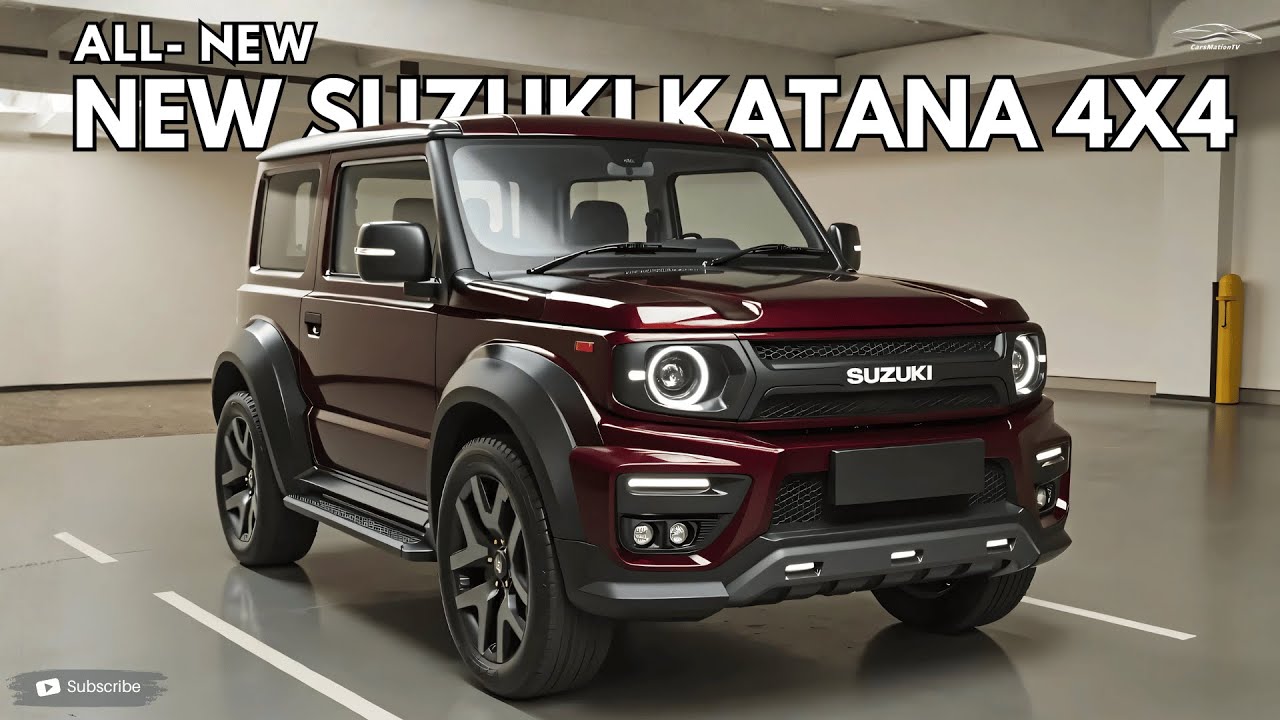 新型スズキ カタナ 4x4 公開 - この小型 4x4 は野獣だ!