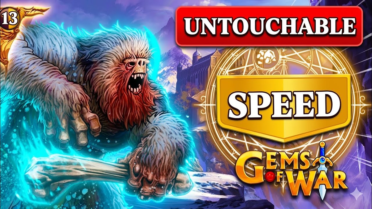 ЙЕТИ ИЛИ НЕТ? Супербыстрые команды Gems of War Tower of Doom | Обзор нового PVP-сезона Urskaya Un...