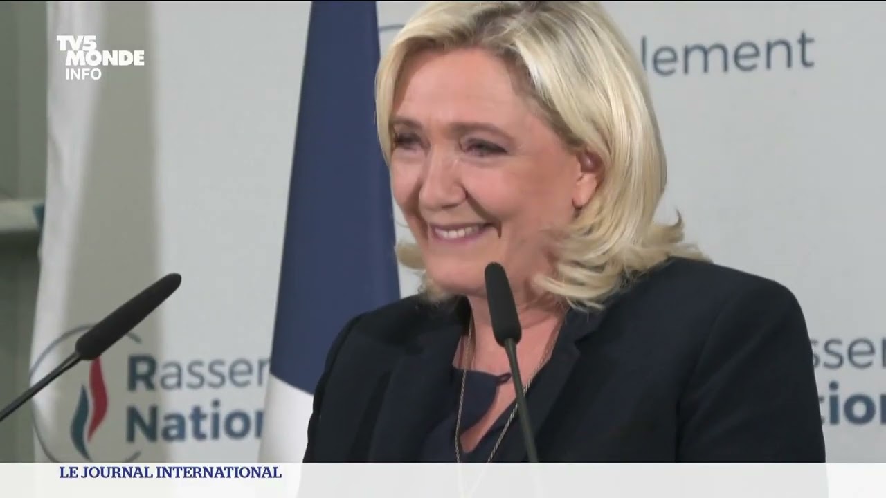 France : claque &eacute;lectorale pour le camp pr&eacute;sidentiel