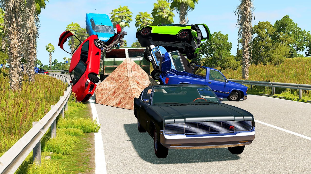 Extreme Truck Rampage - BeamNG Drive