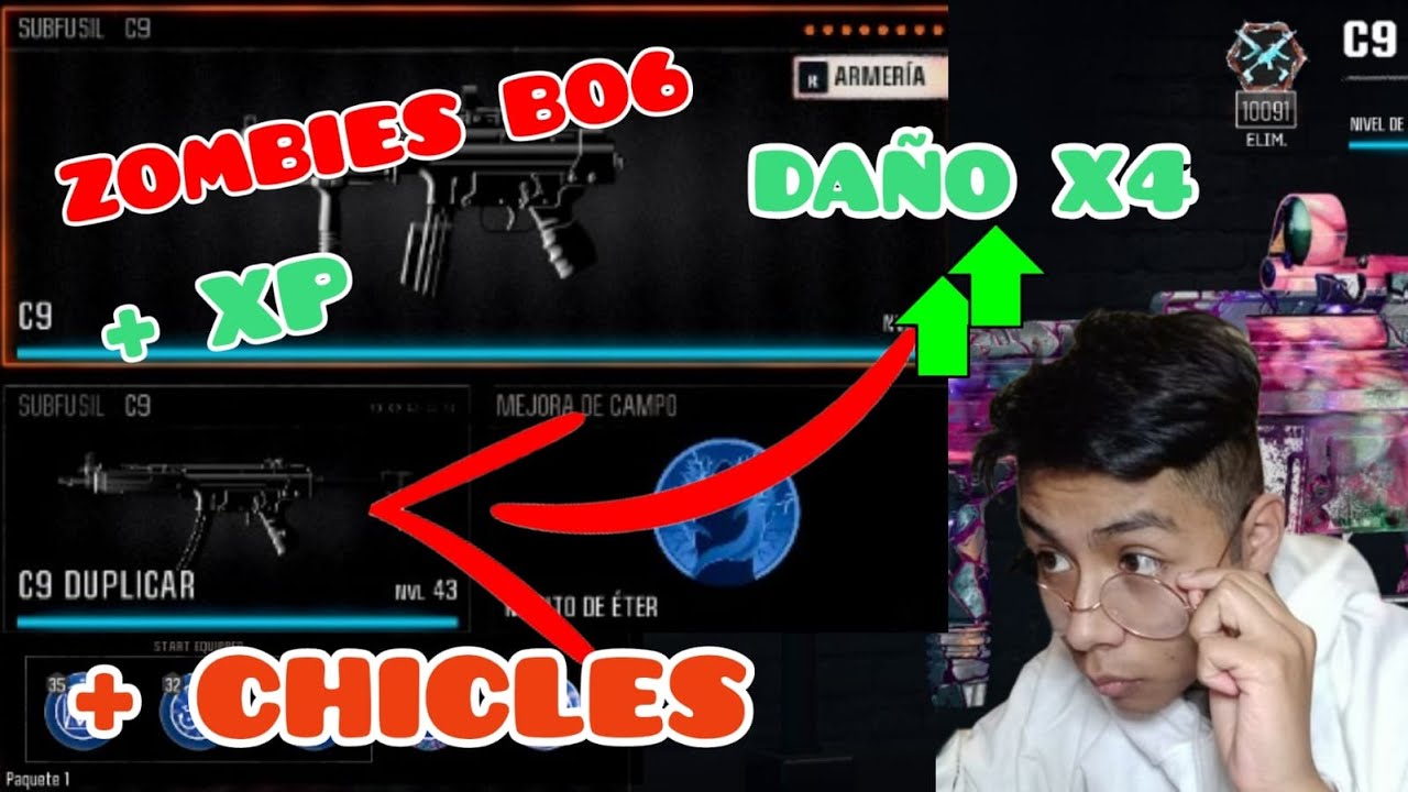 BUG AUMENTA X4 el DAÑO de tu ARMA EXP INFINITA en ZOMBIES BO6