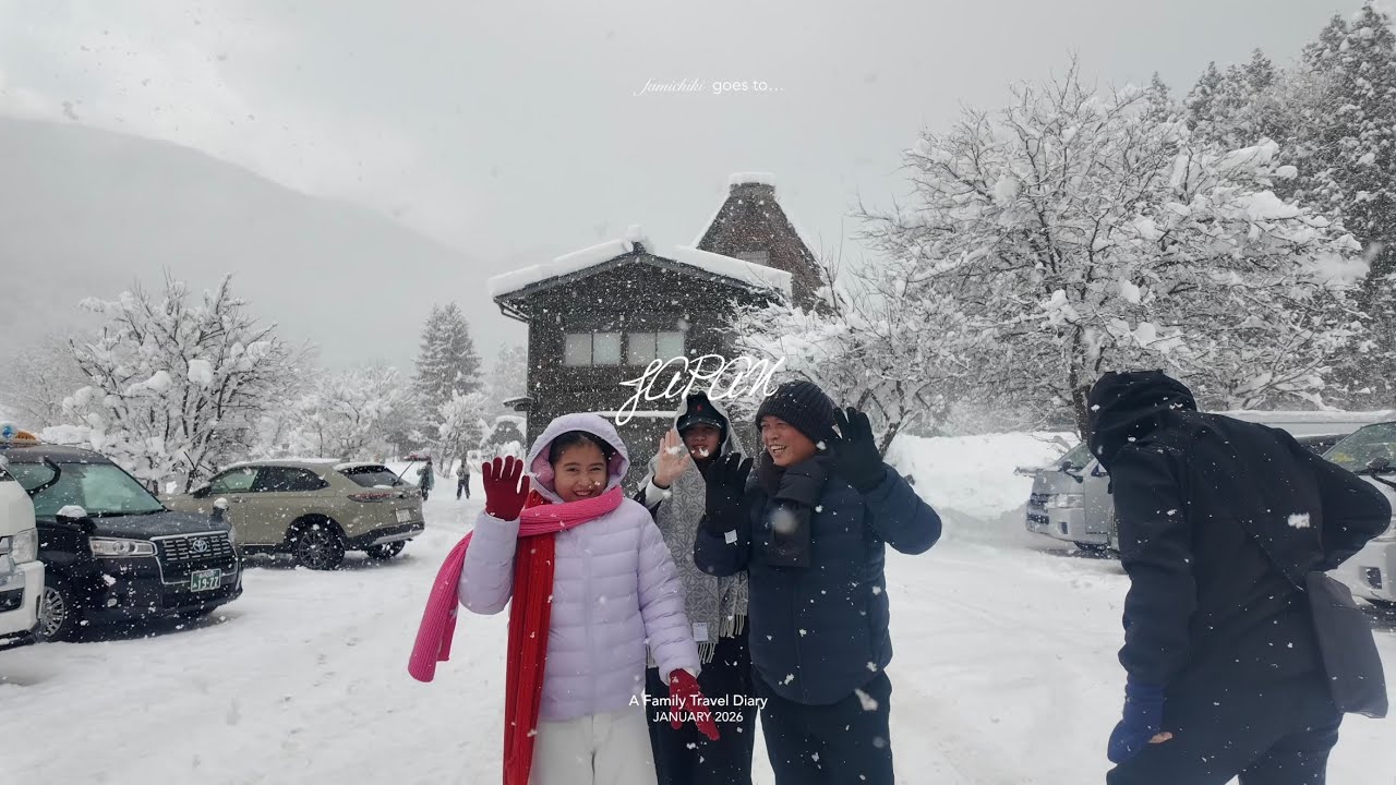 japan diaries ❆ our first snow experience in Shirakawa-go