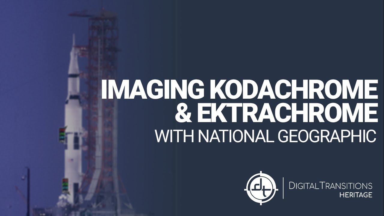 Imaging Kodachrome and Ektachrome at National Geographic