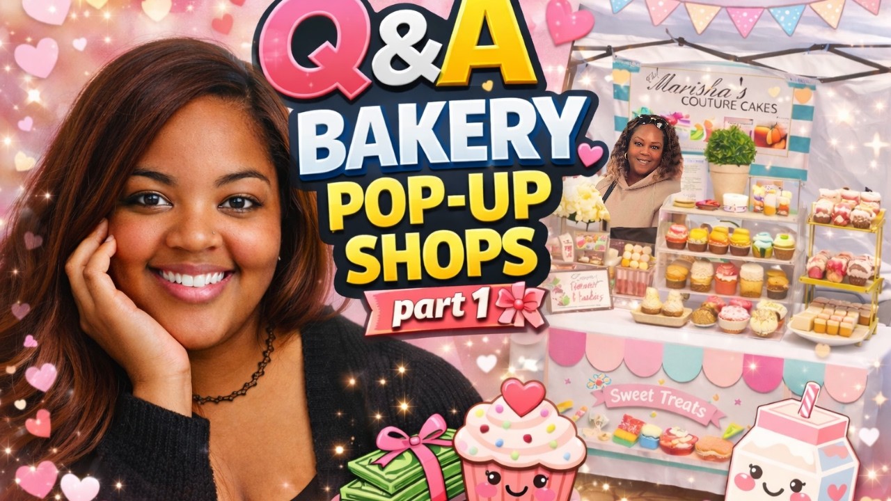 How I Run SOLD OUT Pop-Up Shops as a Cottage Baker/Home Baker | Q&A Pt. 1