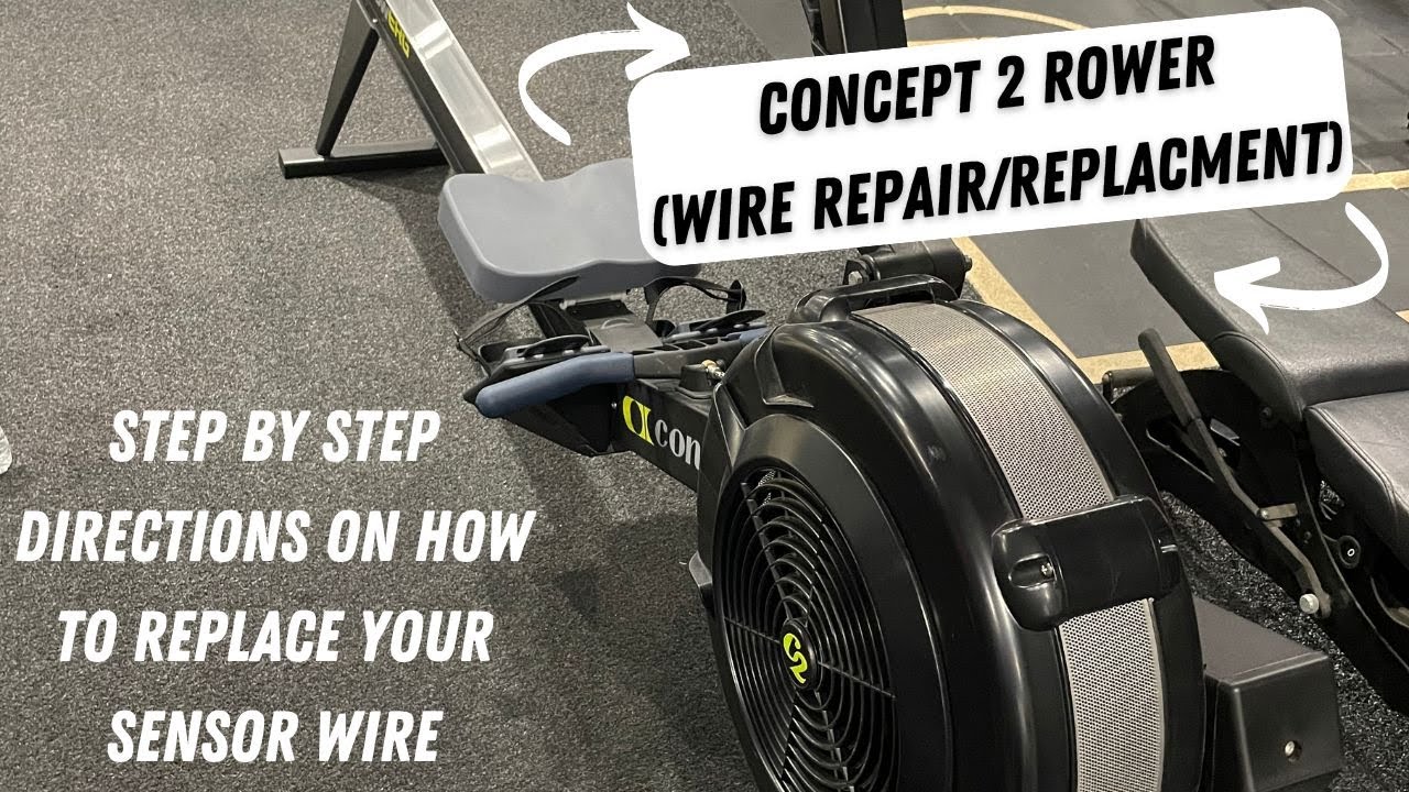 Concept 2 Rower (Sensor Wire Repair/Replacement)