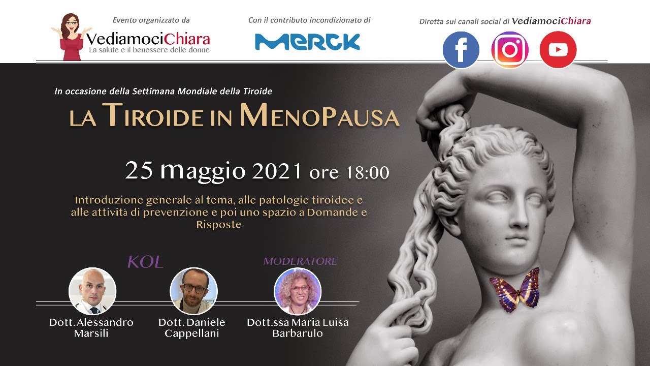 🦋 LA TIROIDE IN MENOPAUSA - live con i nostri esperti