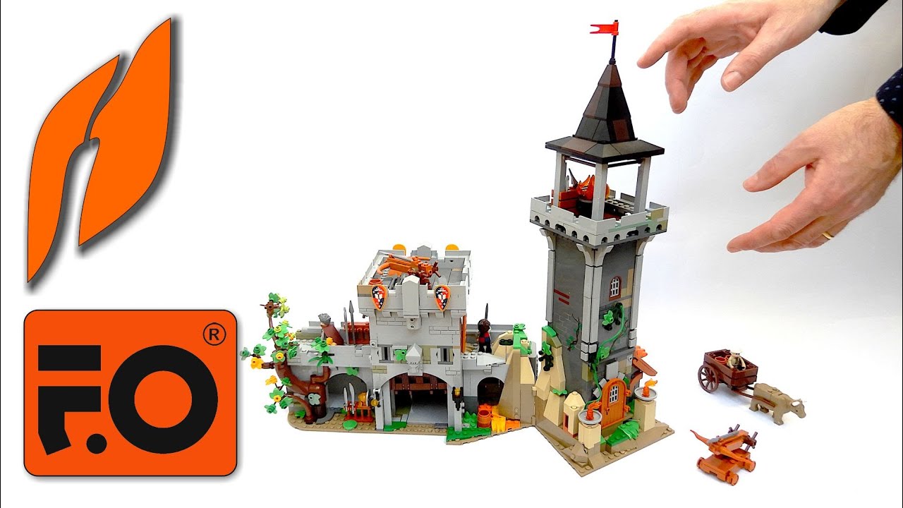 New Arrival - Medieval Watchtower (FUNWHOLE F9027 - Unboxing/Review) #funwhole #buildingblocks #toys