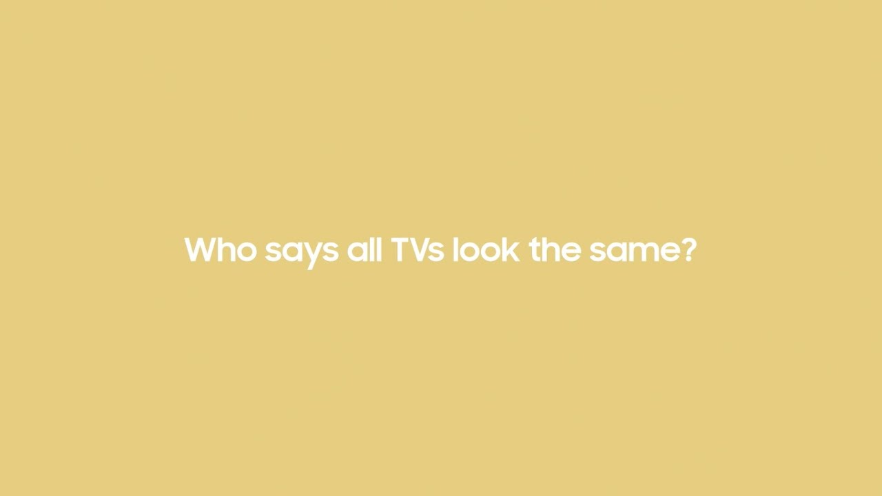 The Frame 2021 #MakeYourOwnTV | Samsung