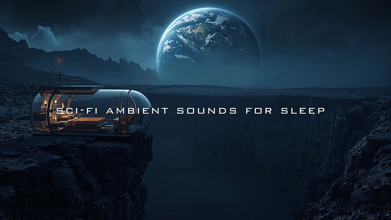 Power Off Your Mind And Drift Away | Deep Space Sci-Fi Soundscape | Stop Thinking & Instant Sleep