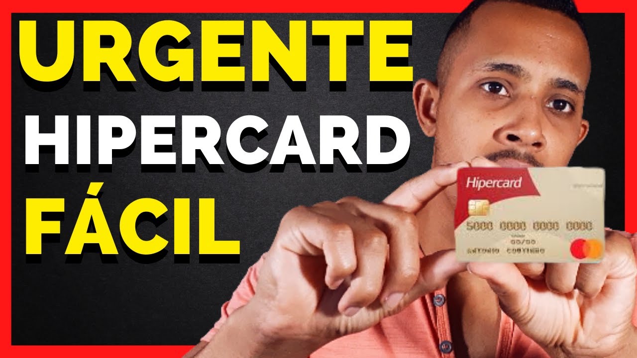 💳CART&Atilde;O DE CR&Eacute;DITO F&Aacute;CIL APROVA&Ccedil;&Atilde;O DA HIPERCARD COM BANDEIRA PR&Oacute;PRIA E MARTERCARD