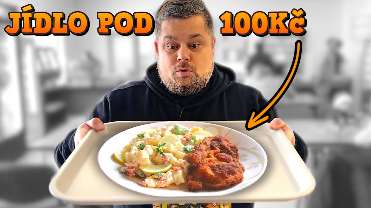 JÍDLO POD 100Kč za které by se nestyděla ani dobrá restaurace! TA KVALITA NÁS DOSTALA!