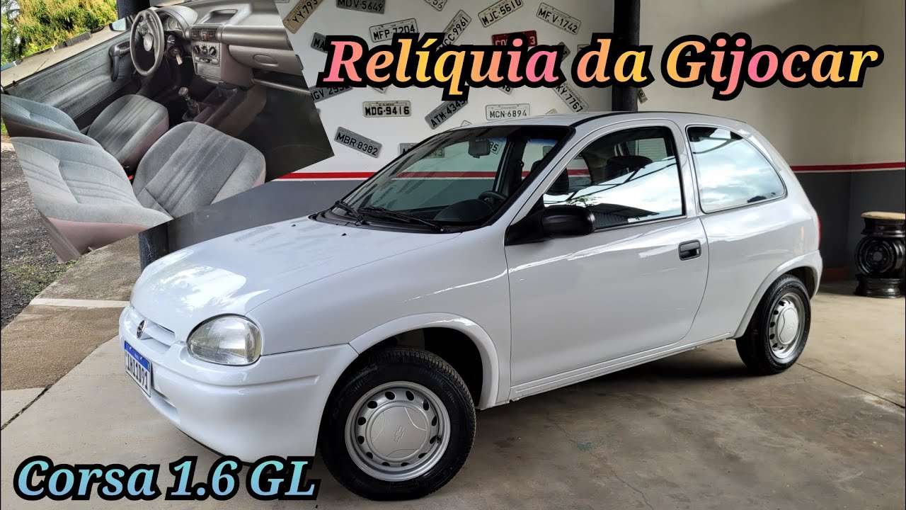 Terminamos o Corsa 1.6 GL, fizemos revisão,  depois de 9 anos sem uso