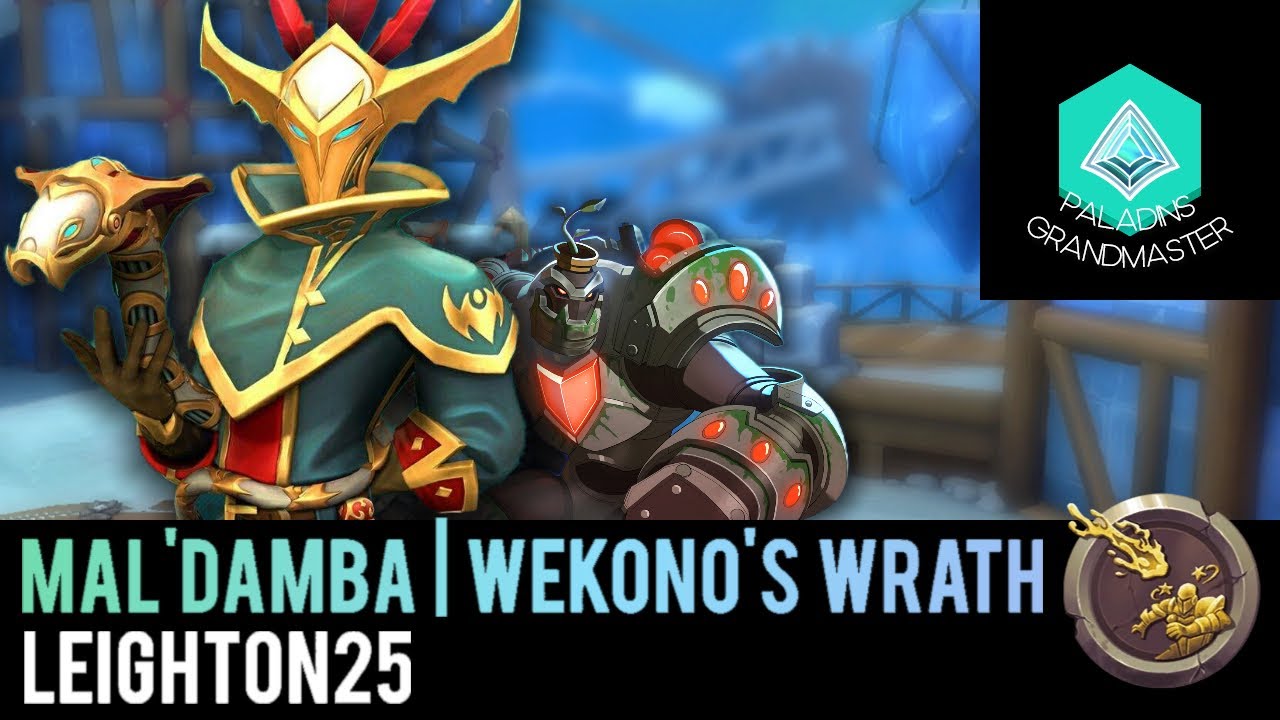 Paladins Grandmaster | Mal'Damba DPS is.. Stunning (Leighton25)
