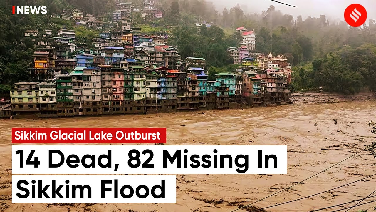 Sikkim Flood: 14 Dead, 82 Missing as Glacial Lake Outburst Triggers Tragedy In North Sikkim