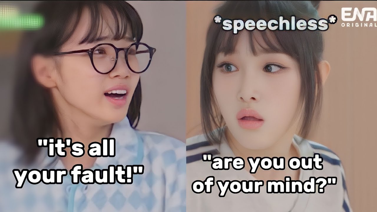 Chaewon and her anger issue