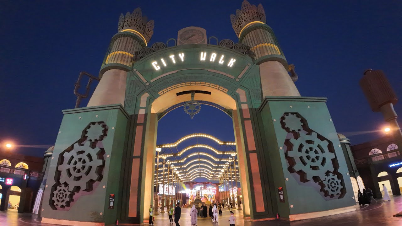 تغطية سيتي ووك جدة city walk jeddah 2024