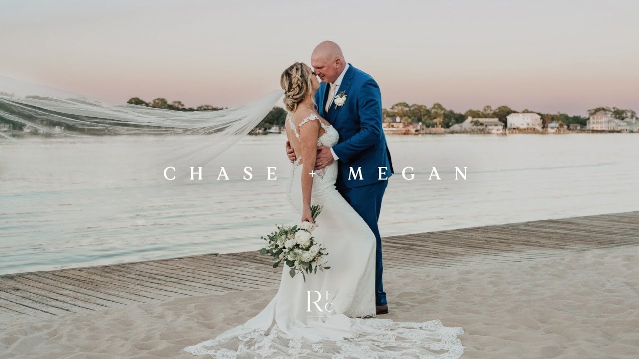 Groom Beats Cancer, Groomsmen Shave Their Heads - Emotional Florida Destination Wedding Video