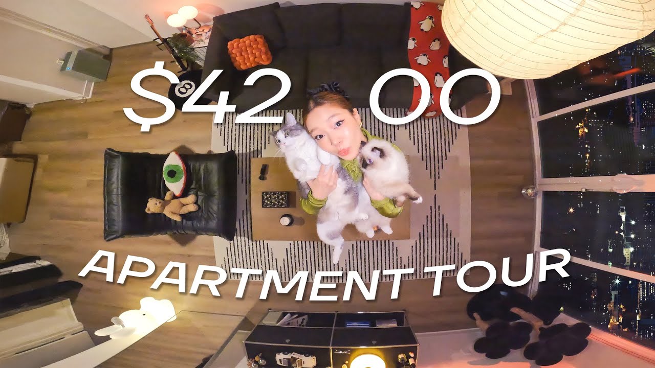 MY DREAM APARTMENT TOUR living with a boy. (fully furnished & pinterest inspired)