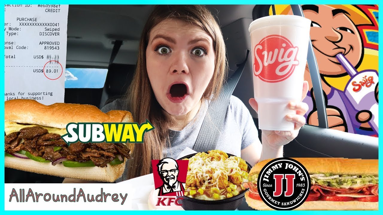 Letting The Person In Front Of Me Decide What I Eat For 24 Hours AGAiN! / AllAroundAudrey