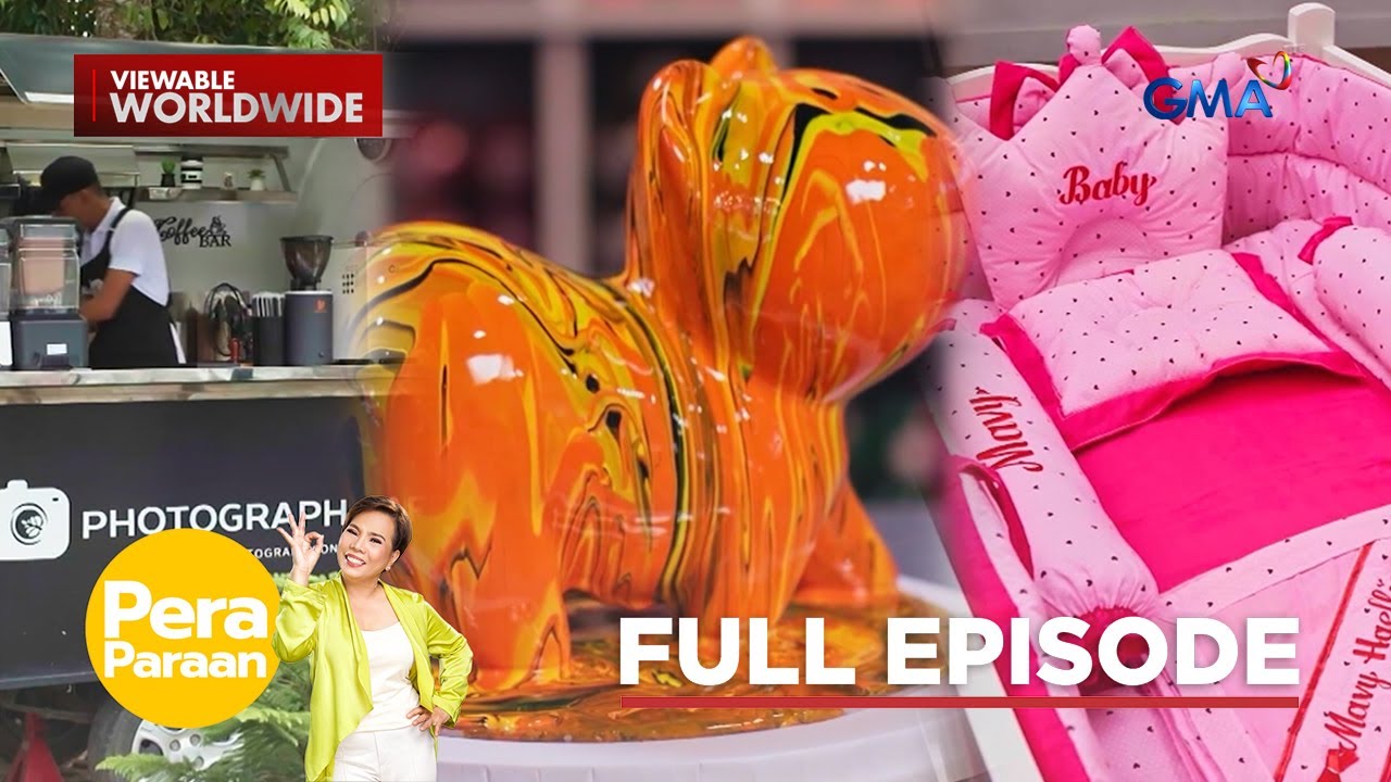 Drip painting art, baby sleeping essentials, at kapihan, lumagong mga negosyo! | Pera Paraan