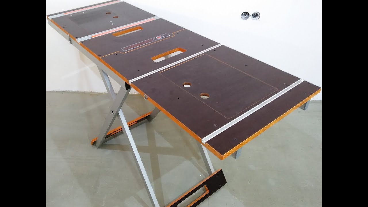 Складной верстак от MASTERFOX. Подробный обзор и сравнение с самодельным .