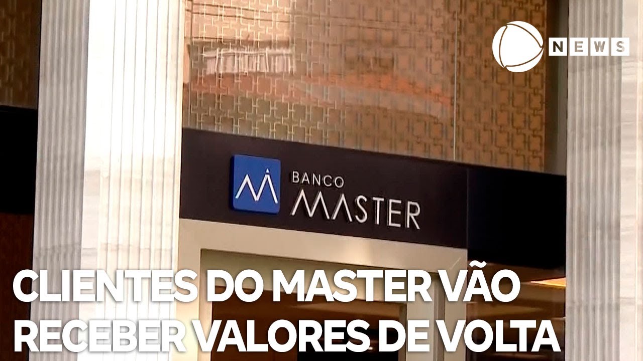 Correntistas e investidores do Banco Master vão receber valores de volta