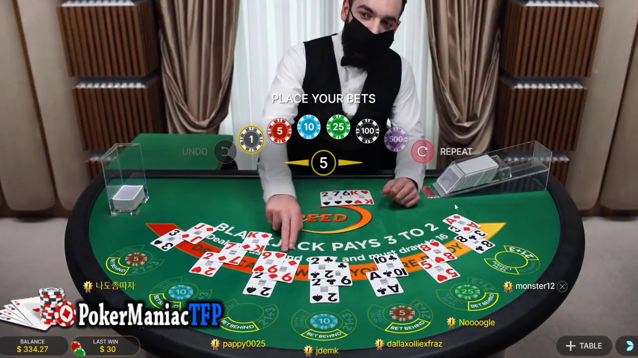 CRAZY SIDERS!!!!! IN LOW STAKES BLACK JACK