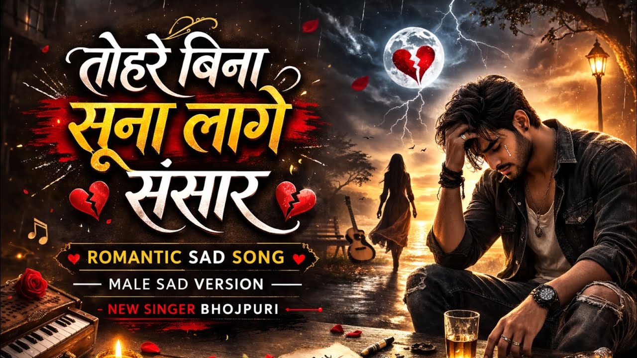 Tohre Bina Suna Lage Sansar | New Bhojpuri Sad Song | Male Heart Touching Song