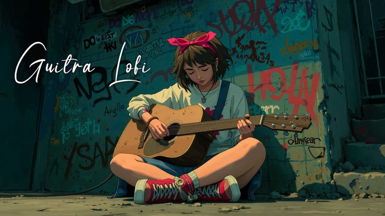 Расслабляющие Lo-fi гитарные биты, мирная инструментальная музыка для учебы и отдыха