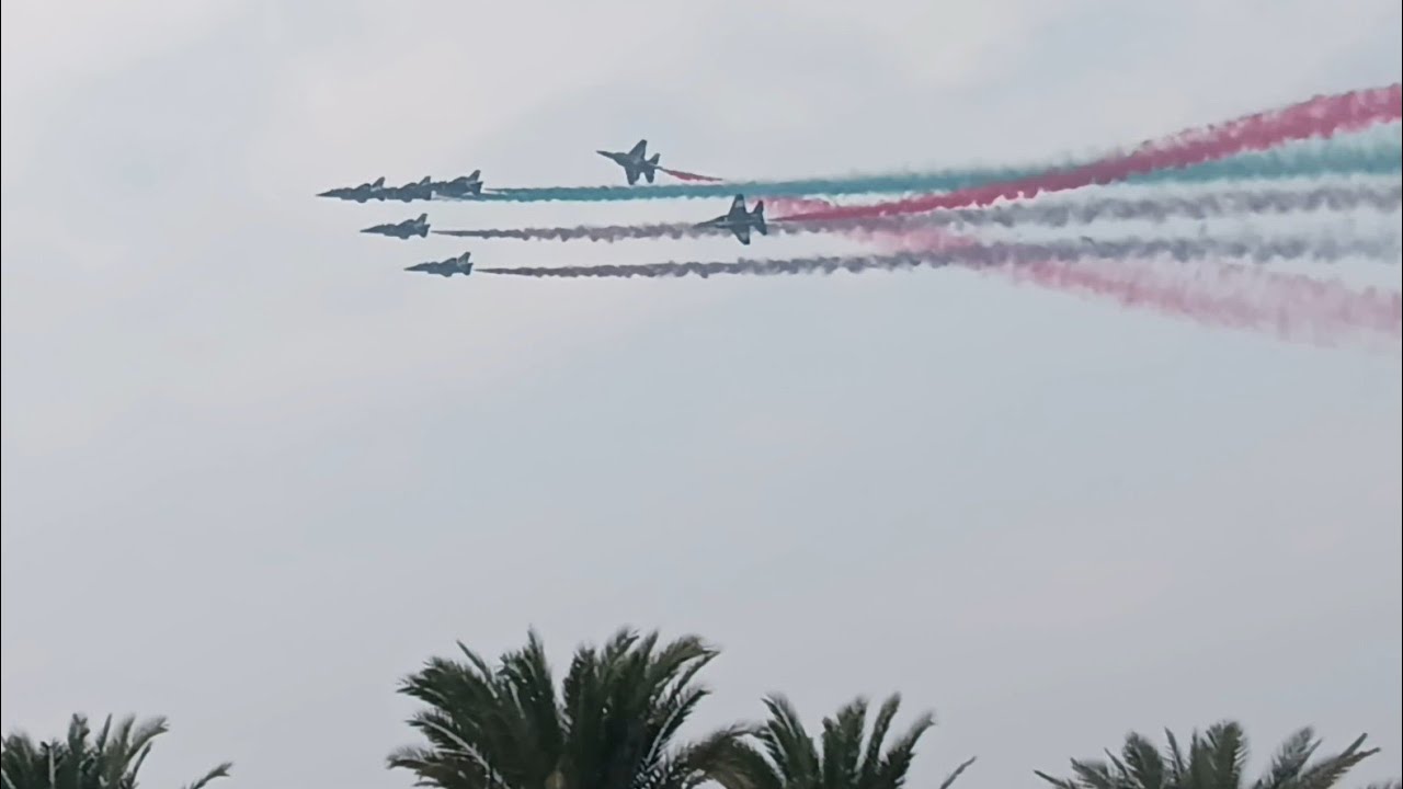 UAE National Day Air Show 2025 | Stunning Aerial Display | Seeru Fil Ardhi