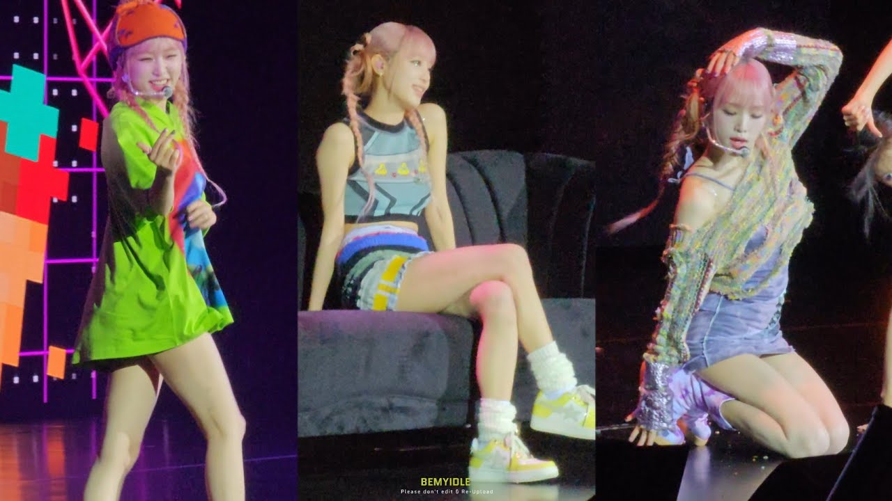 230708 Yena Fancam 최예나 직캠 - SMILEY, Love War, WICKED LOVE, SMARTPHONE @Yena 1st Fan Meeting in Macau