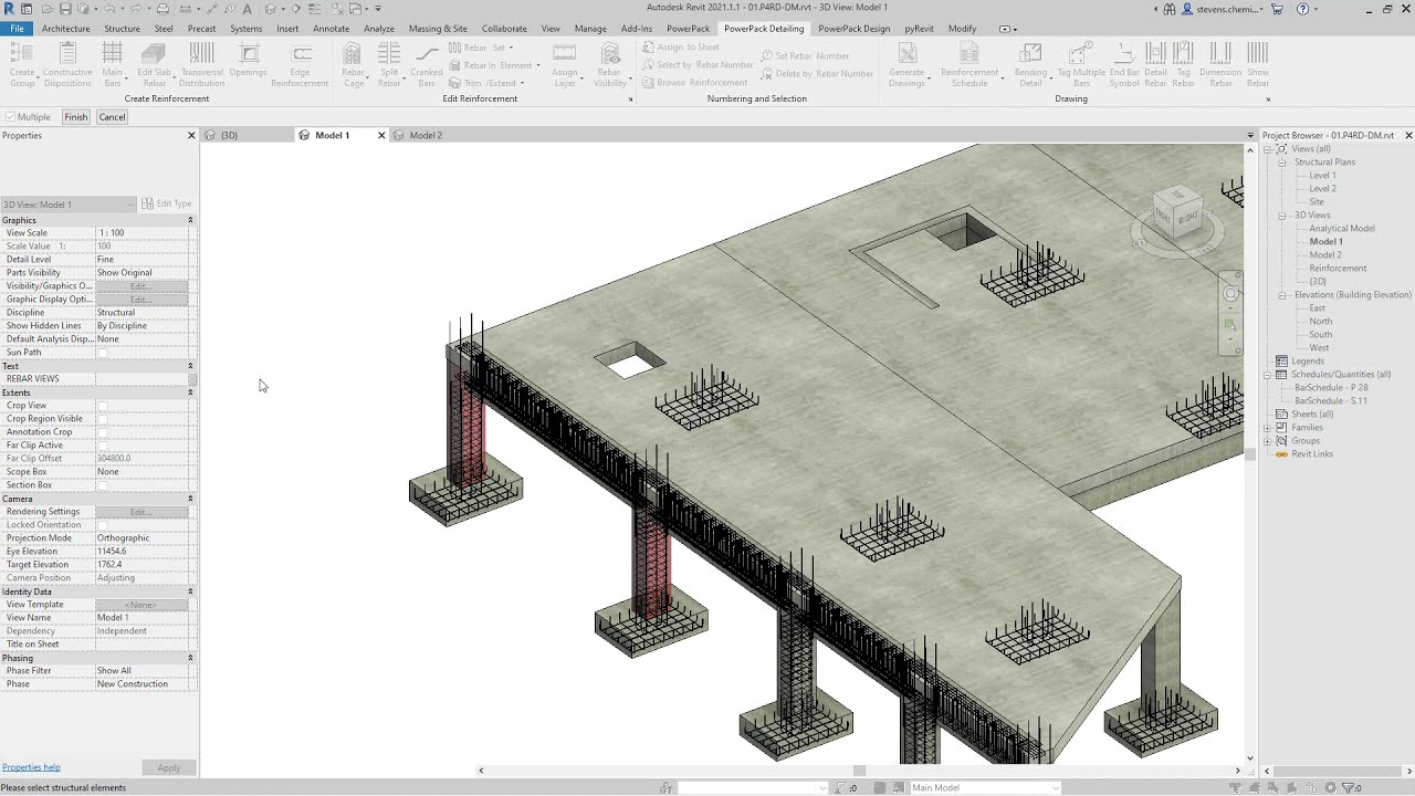 PowerPack for Revit - Effortless Reinforcement Drawing Automation