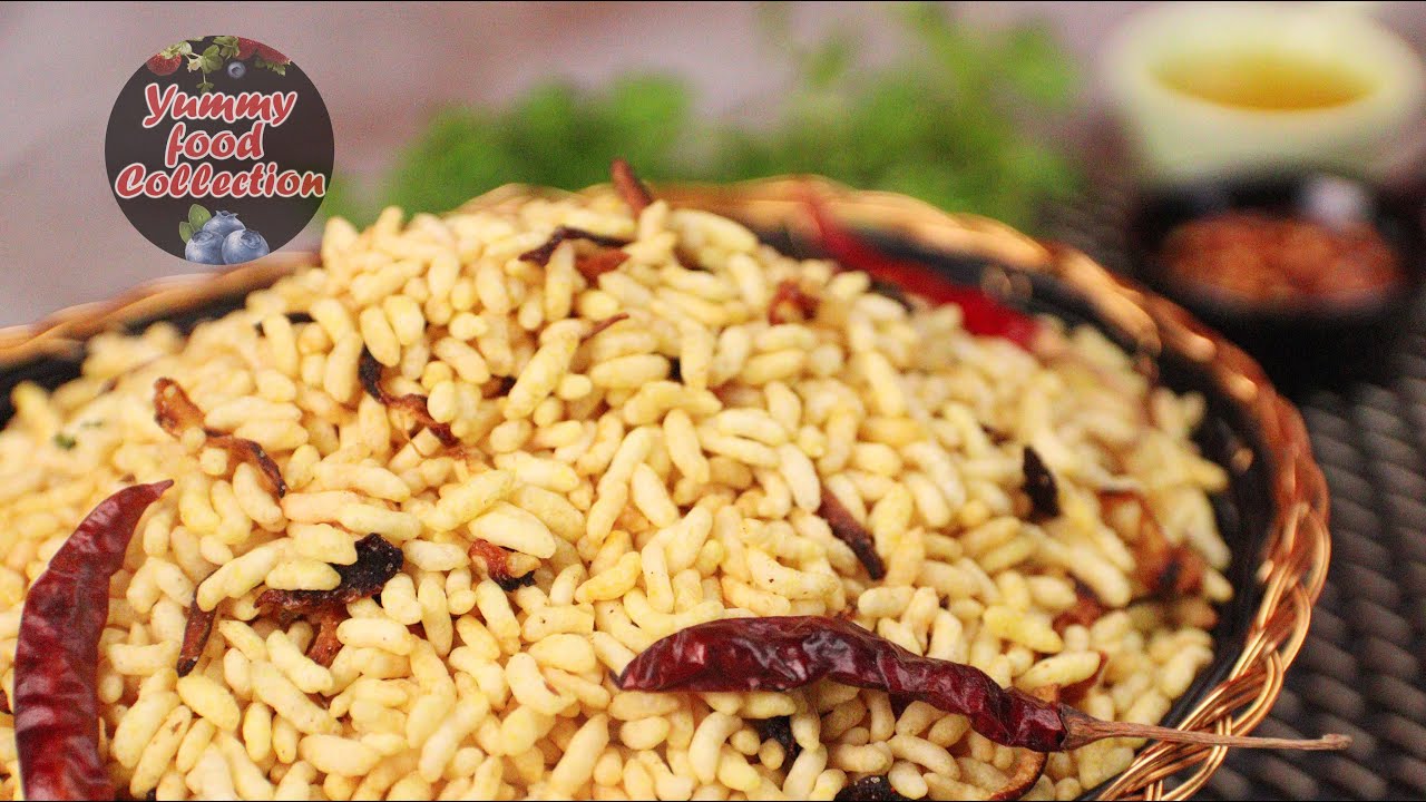 কুড়কুড়ে ঝাল মুড়ি ভাজা, মুড়ি ওদায় গেলে তা মচমচে করার উপায় Jhall Muri Vaja | Jhall Muri recipe
