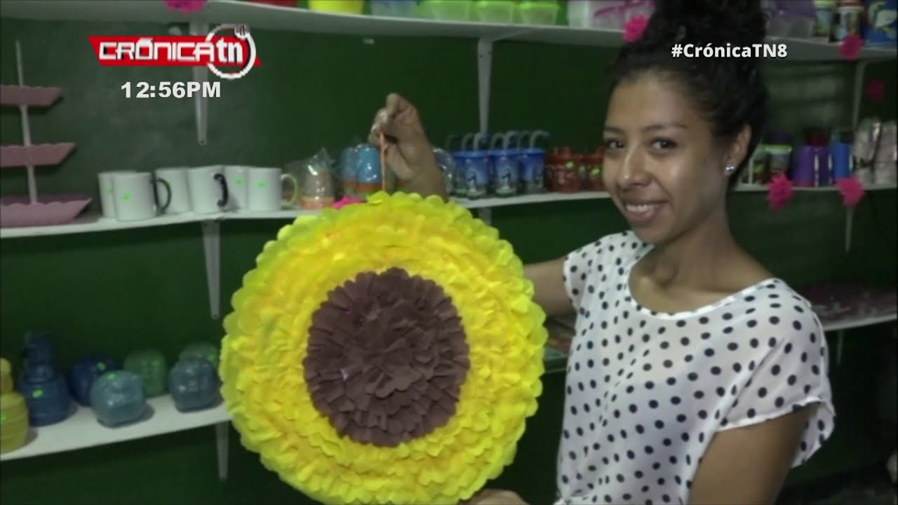 Emprendedora moyogalpina lista con productos de Pur&iacute;sima y Navidad - Nicaragua