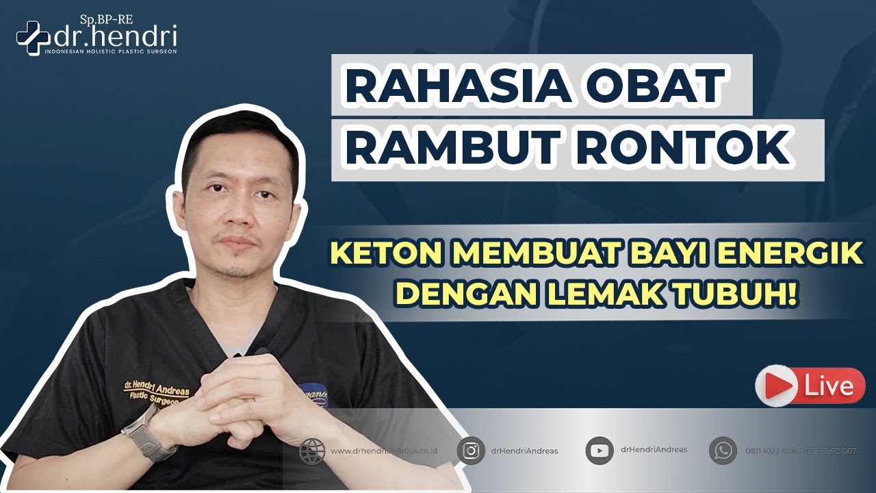 🔴 LIVE Dr Hendri // Dalam Organ Tubuh Manusia Sudah Punya Obat Penyebab Rambut Rontok