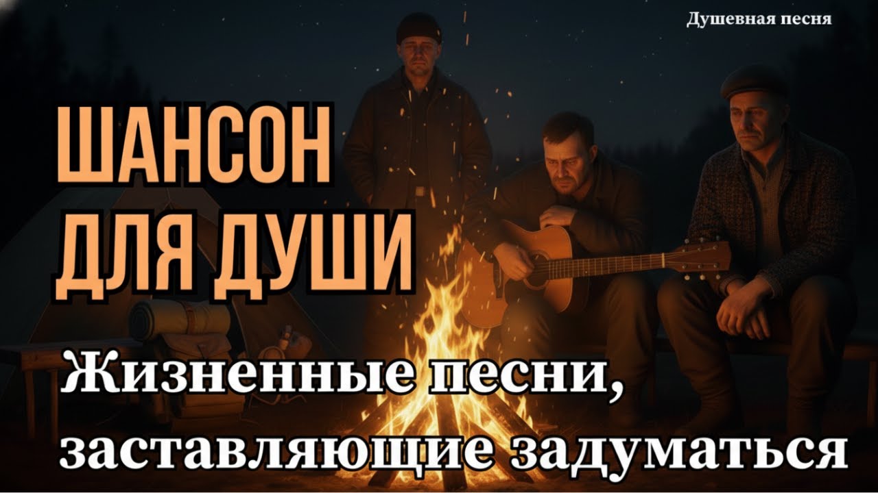 🔴 LIVE | ЖИЗНЕННЫЕ ПЕСНИ ДЛЯ НАСТОЯЩИХ ЛЮДЕЙ | ДУШЕВНЫЙ ШАНСОН