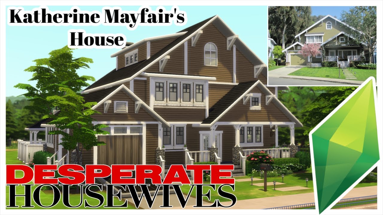 Building 4356 Wisteria Lane | Desperate Housewives | The Sims 4 Speed Build