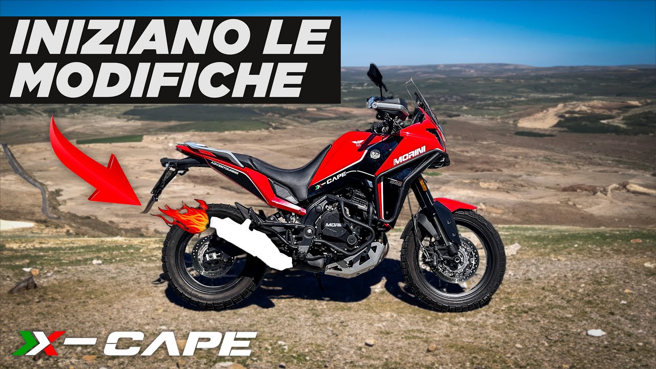 NUOVO SCARICO PER LA X-CAPE | COME SUONA?