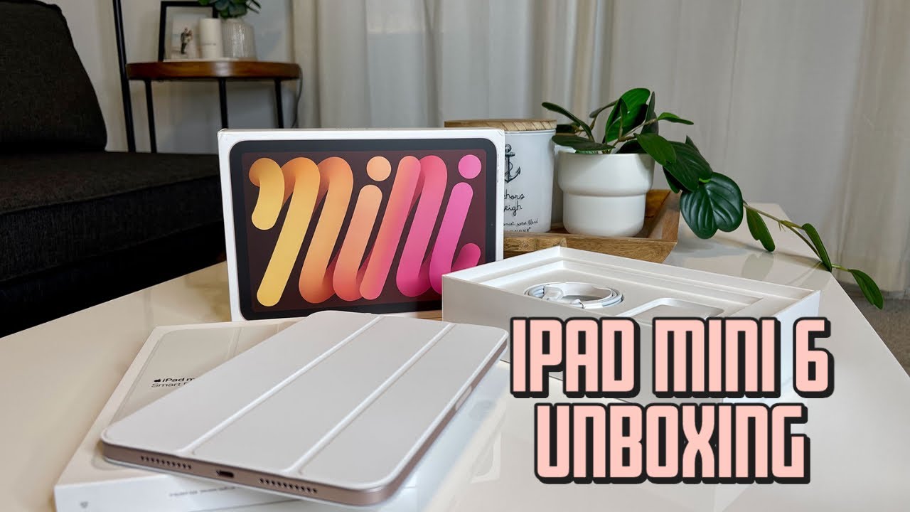 Ipad Mini 6 Unboxing (Pink)