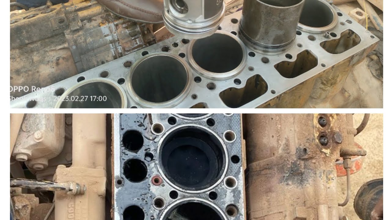 Cat 966E engine fitting