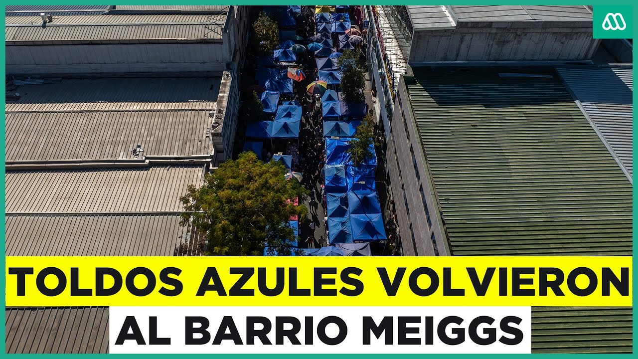 Toldos azules no dan tregua y vuelven al Barrio Meiggs: Se tomaron una nueva cuadra