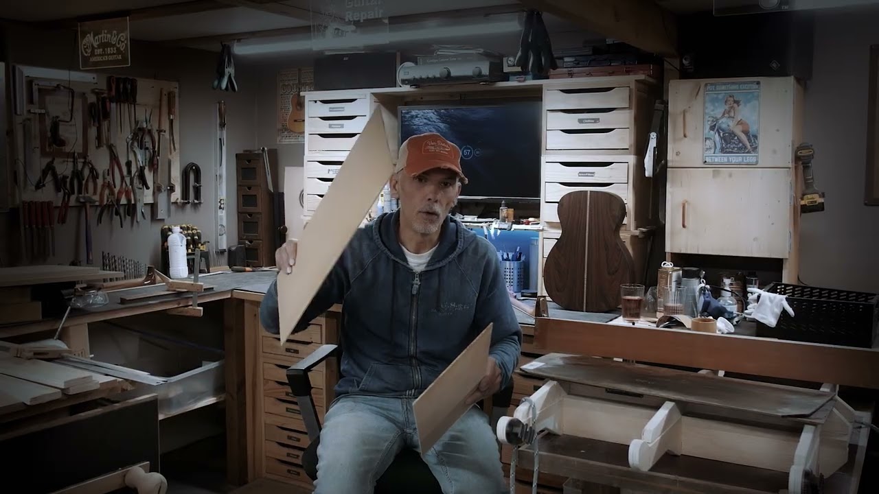 how to make an acoustic guitar part01 - comment fabriquer une guitare acoustique