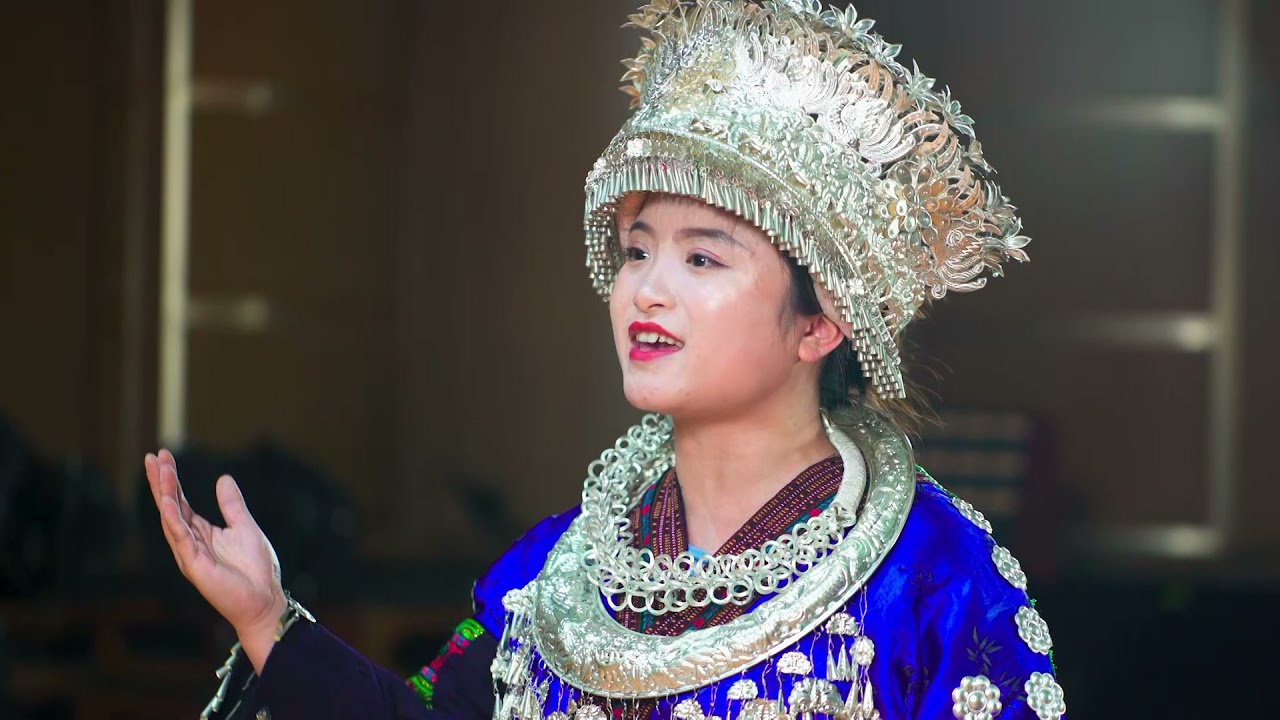 Chinese Miao Ethnicity Folk Song - Standing on the High Miaoling Mountains 苗族民歌 《站在高高的苗岭》中国音乐地图 听见贵州