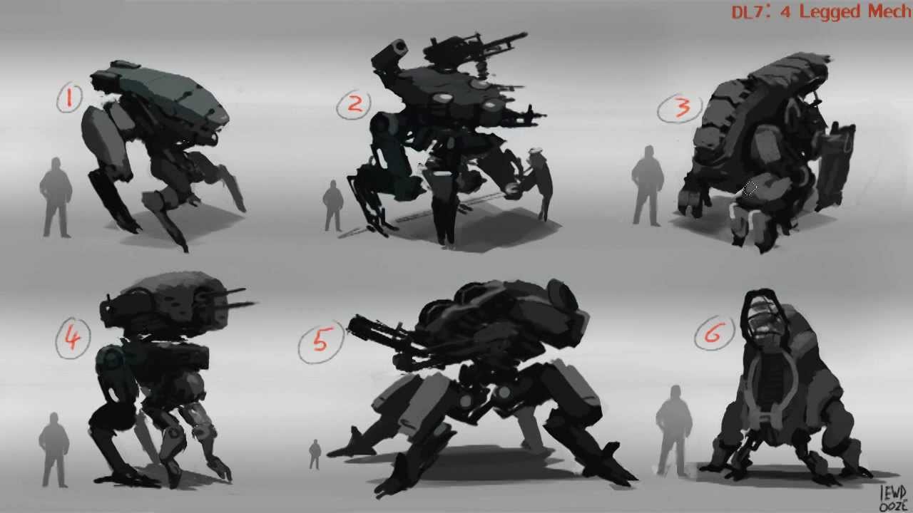 Design Lab [4 leg mech] - 2/3