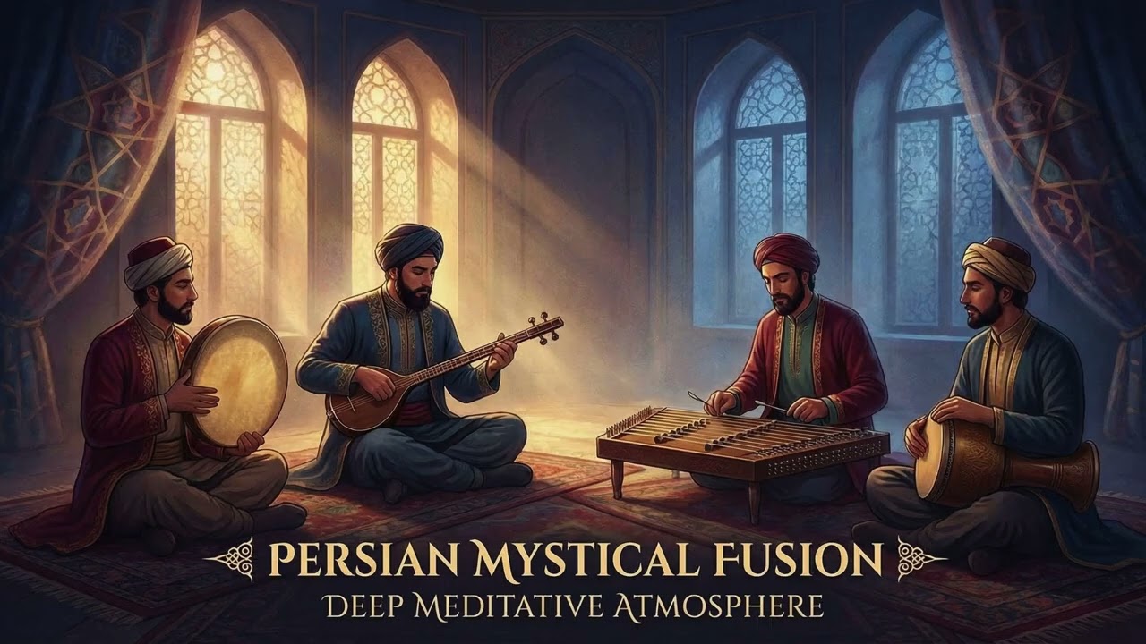 Persian Deep Relaxation & Focus | Mistik Santur & Setar (Study / Meditate)