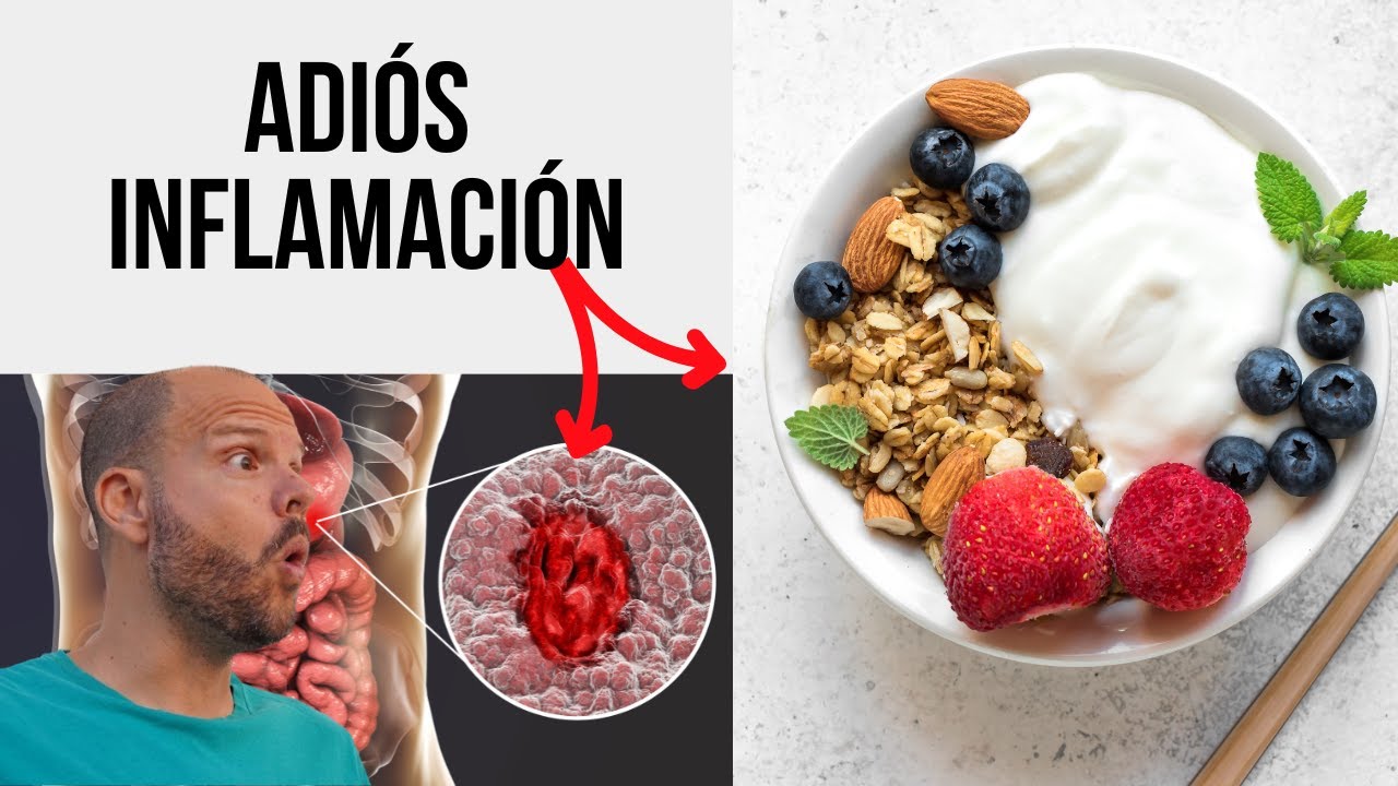 3 DESAYUNOS ANTIINFLAMATORIOS - Fáciles y rápidos - 5 MINUTOS