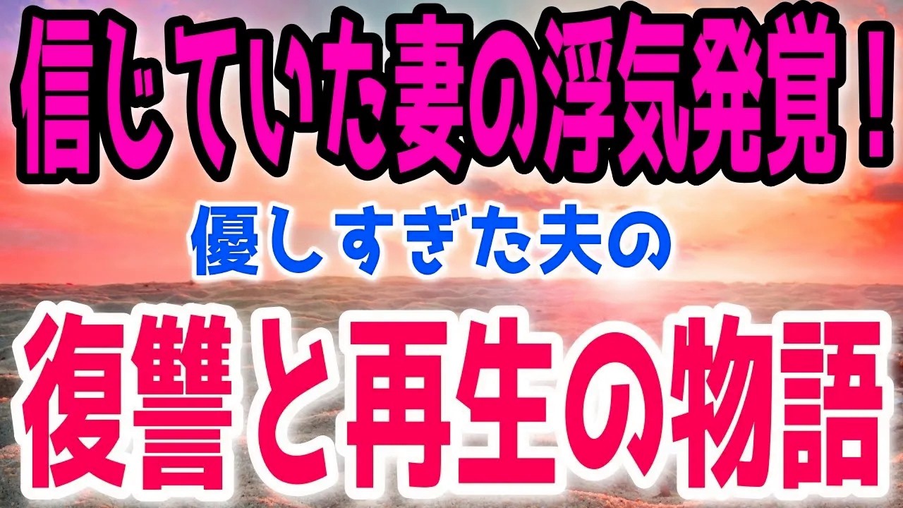 【修羅場】愛する妻が浮気していた…失意の中別れることを決意→嫁「別れたくない」と最後まで縋る姿に心が揺れたが…