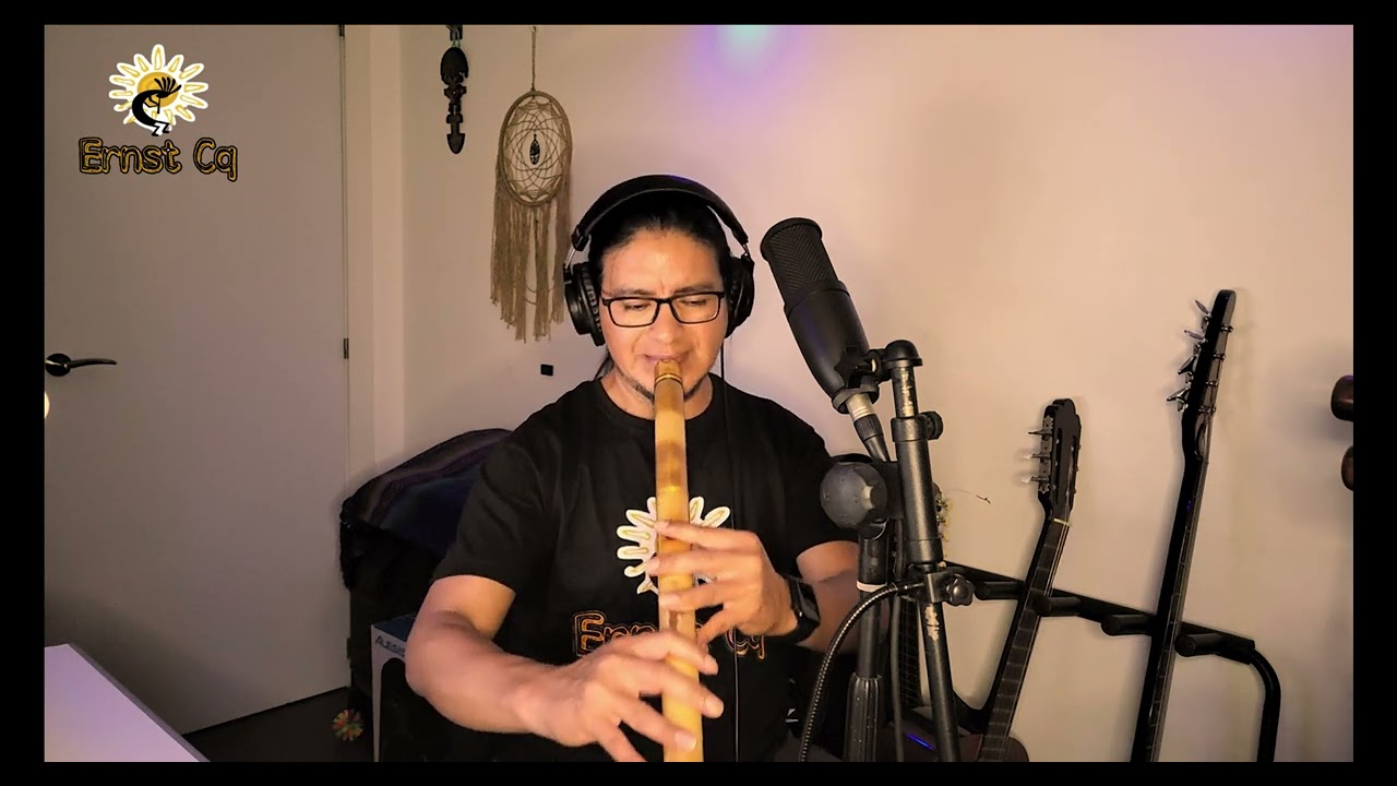 SOUND OF SILENCE - Reggae version - Simon & Garfunkel - cover panflute by Ernst Cq