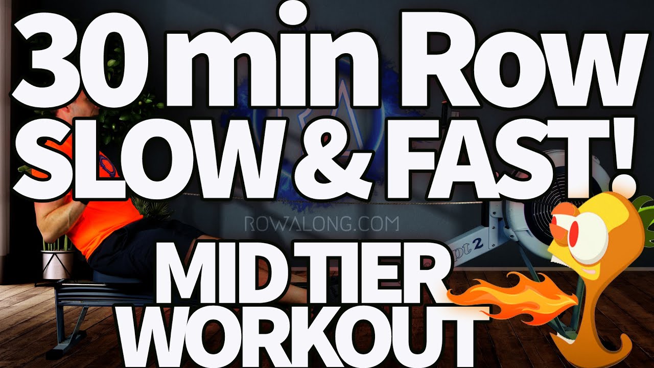 30 Minute Rowing Workout - Build Technique AND Speed Together | RowAlong